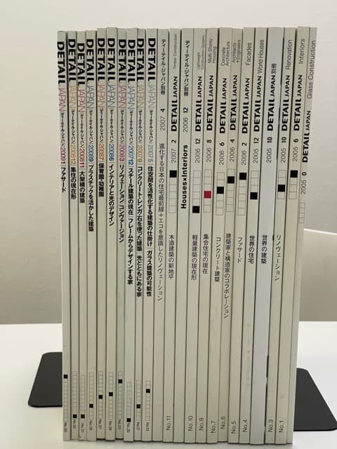 DETAIL JAPAN バックナンバー２３冊