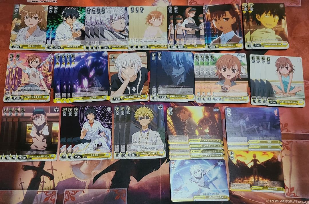 とある魔術の禁書目録　とある科学の超電磁砲　デッキ　ヴァイスシュヴァルツ