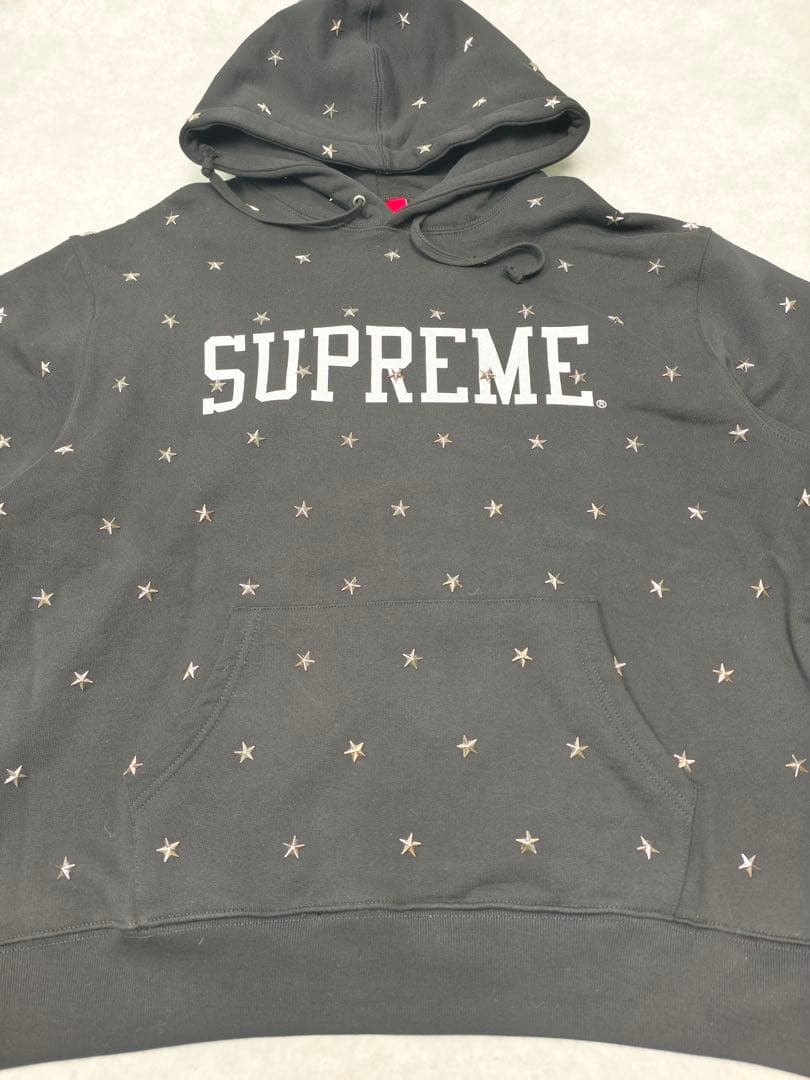 キ*盛様 Supreme Stars Studded Hooded Sweats