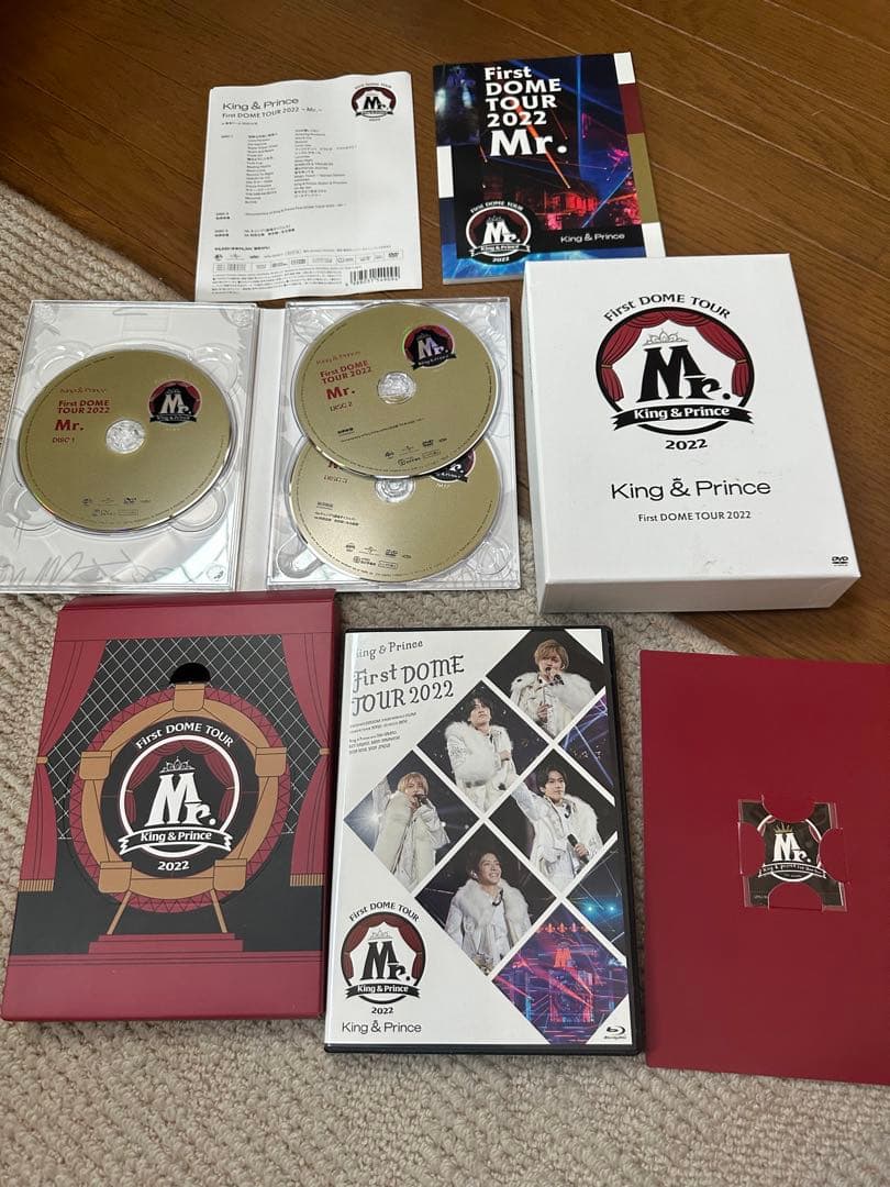 King & Prince 5人　CD.DVD.ブルーレイ、カレンダー　セット