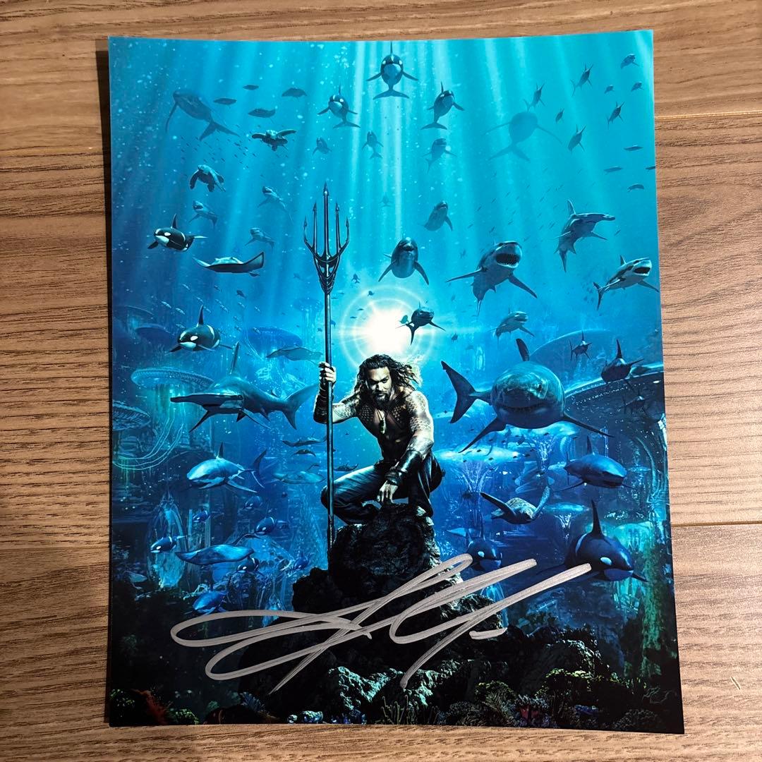 【東京コミコンくじ】ジェイソン・モモア　サインフォト賞　直筆サイン　3枚セット