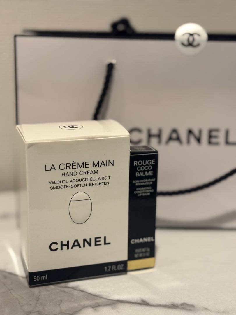 CHANEL LA CRÈME MAIN & ROUGE COCO BAUME