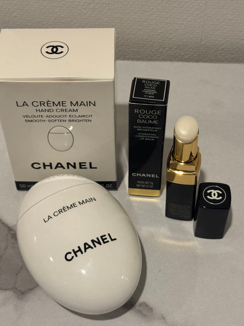 CHANEL LA CRÈME MAIN & ROUGE COCO BAUME