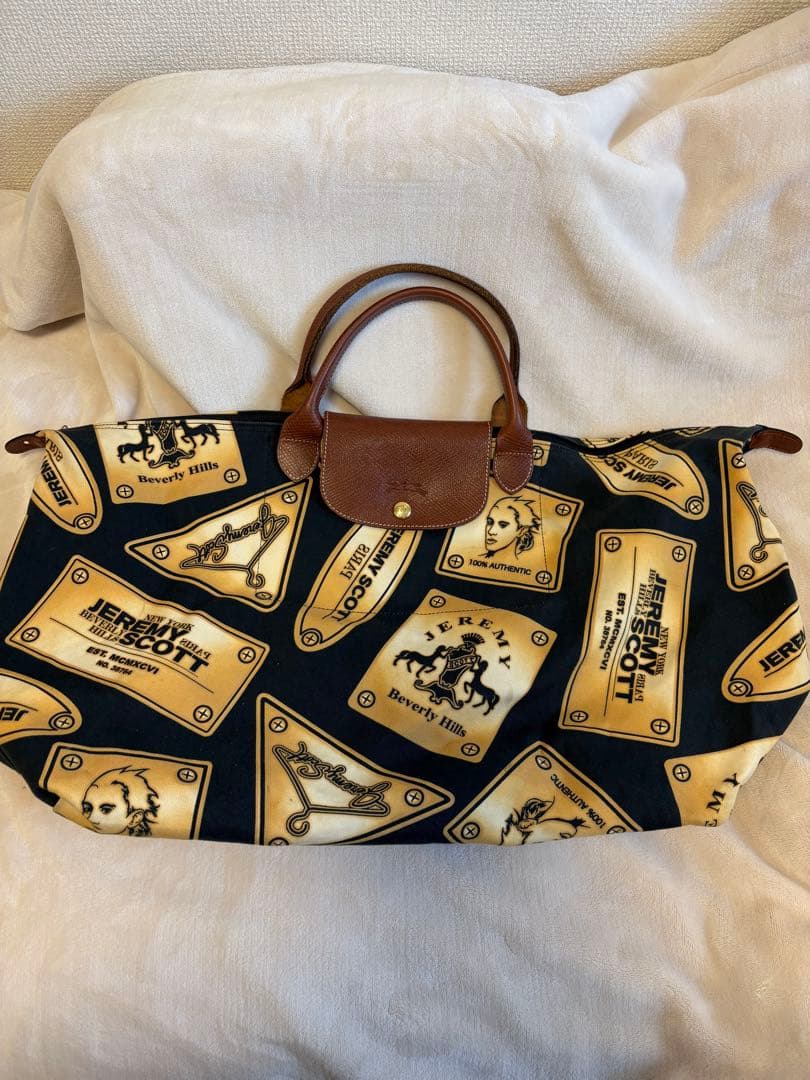 ジェレミースコット✖️ロンシャン　トートバッグ
