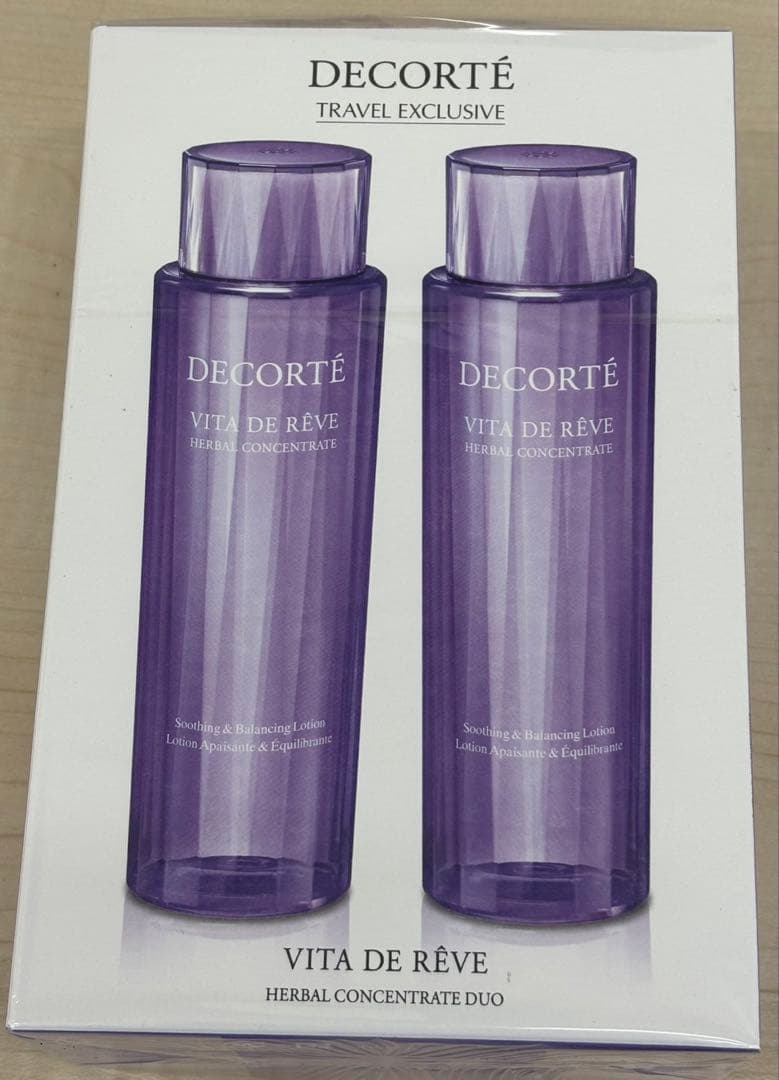 新品❗️コスメデコルテ ヴィタドレーブハーバルローション デュオ300ml×２本