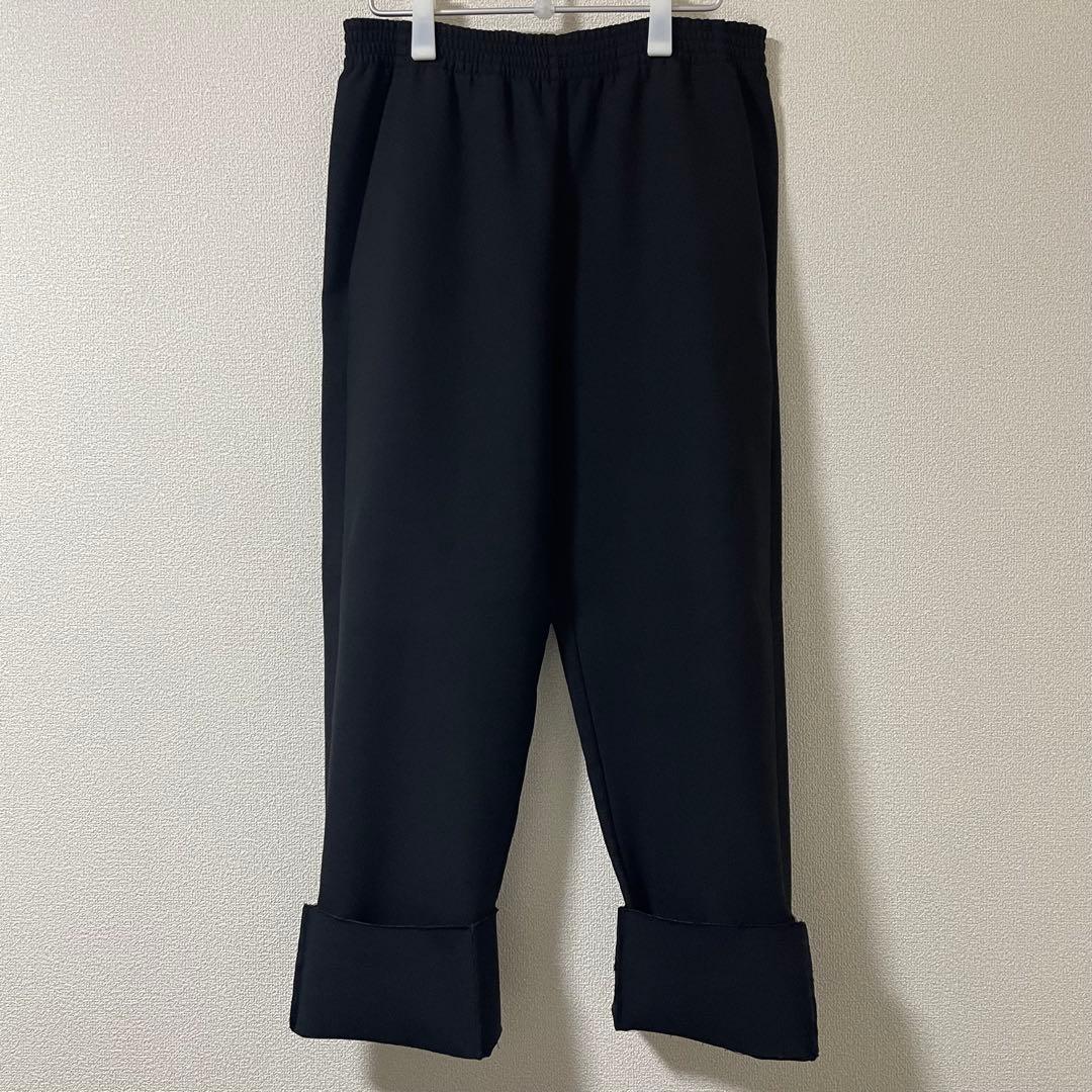 MM6 エムエムシックス メゾンマルジェラ ウール混 ワイド スラックス パンツ