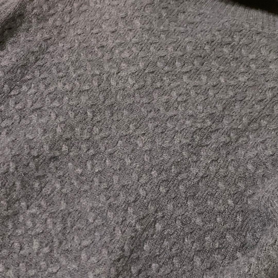 ⭐︎超高級品　希少　ザノーネ　ショールカラー　ニット　イタリア製　ヴァージンウール