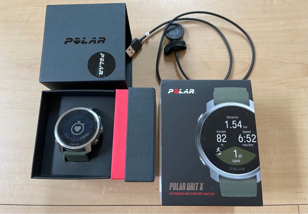 ウォーキング・ランニングウェア Polar Grit X Green