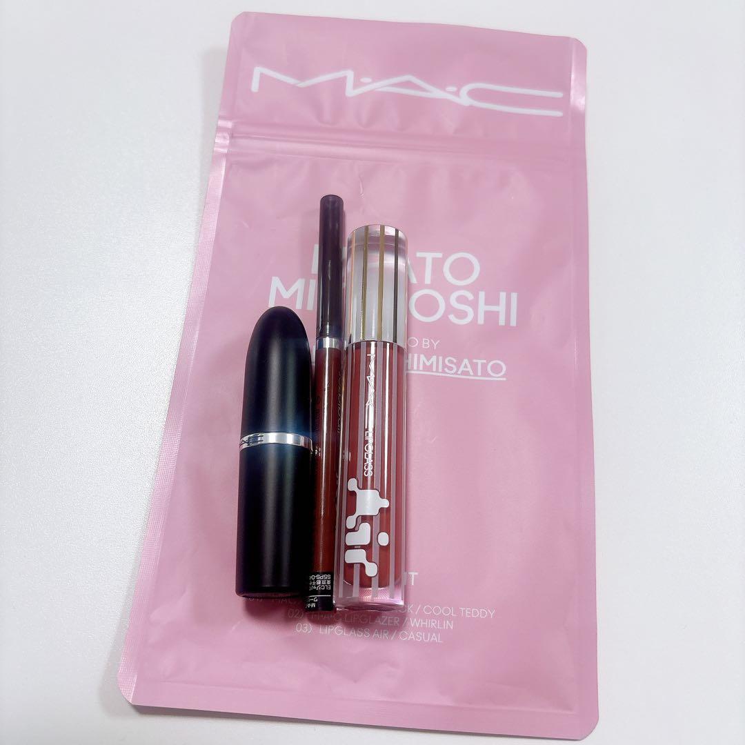 mac 水越みさと　コラボ　リップコンボ　ピンク