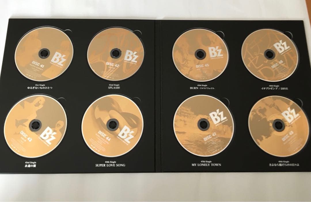 B’z COMPLETE SINGLE BOX Black Edition