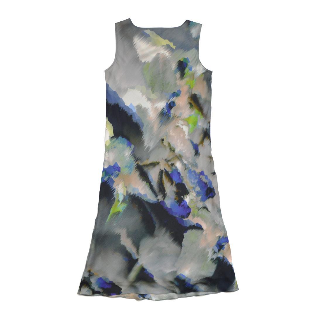 【美品】GIORGIO ARMANIジョルジオアルマーニ イタリア製シルクドレス