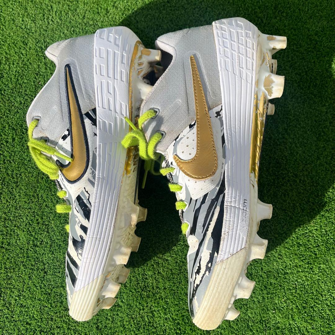 NIKE/ナイキ　フルオーダースパイク　カモ柄　野球スパイク　ポイントスパイク