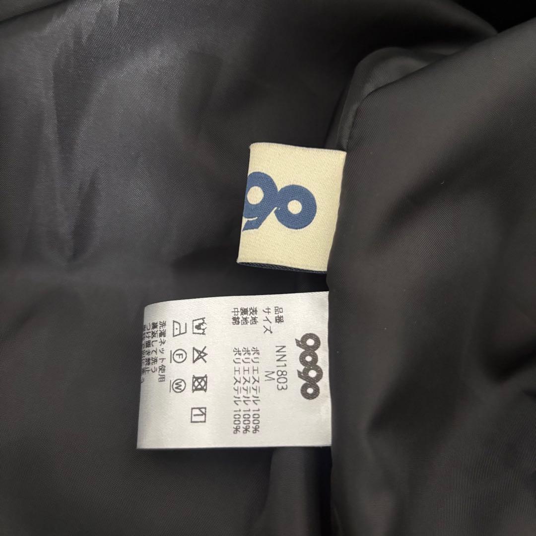 未使用級✨アンブロ×9090 中綿　ダウンジャケット　コラボ　ブラック　M 刺繍