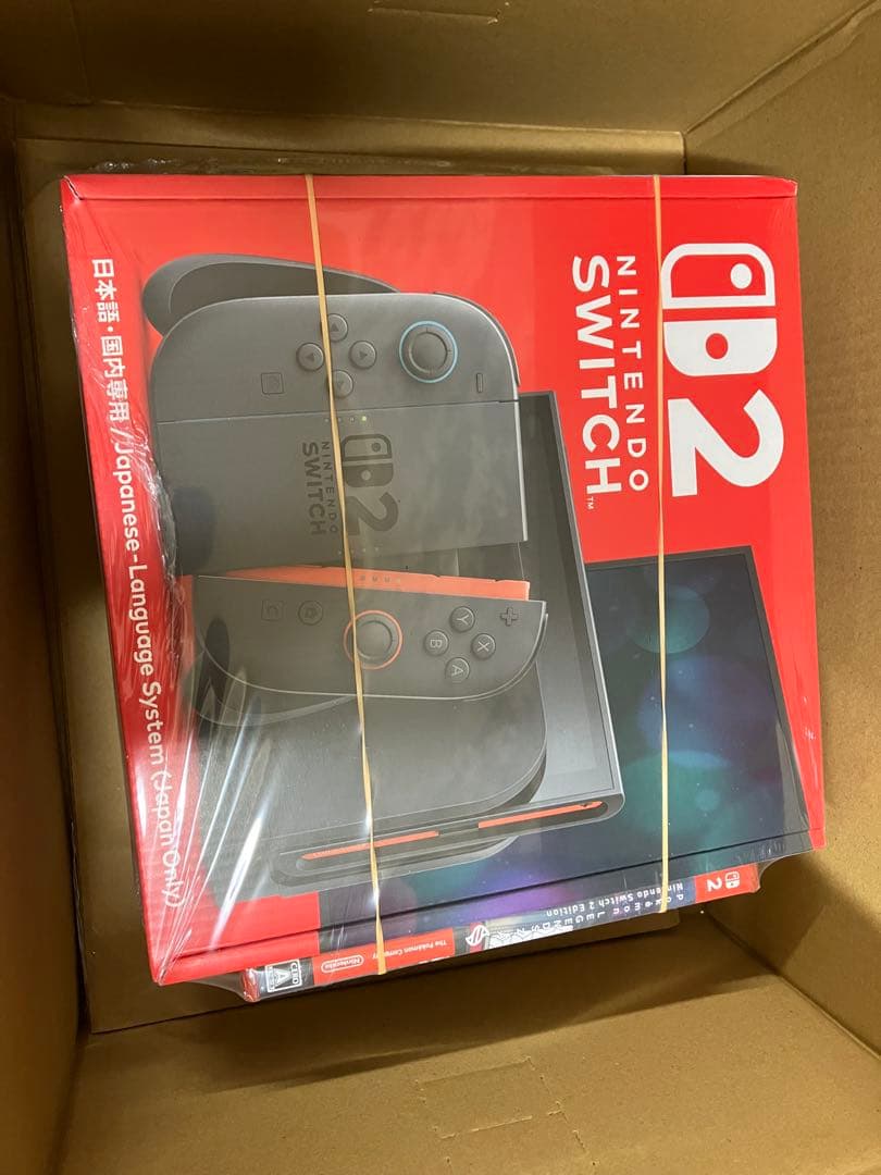 Nintendo Switch2グレー 本体 + ポケモンレジェンズ　新品