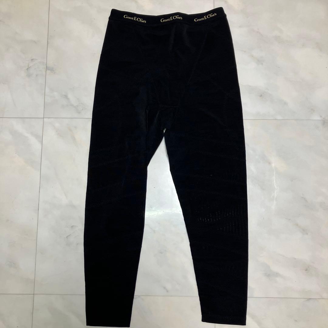 未使用⭐︎グラントイーワンズ LALA ドレナージュスパッツ　82 黒　光電子繊維