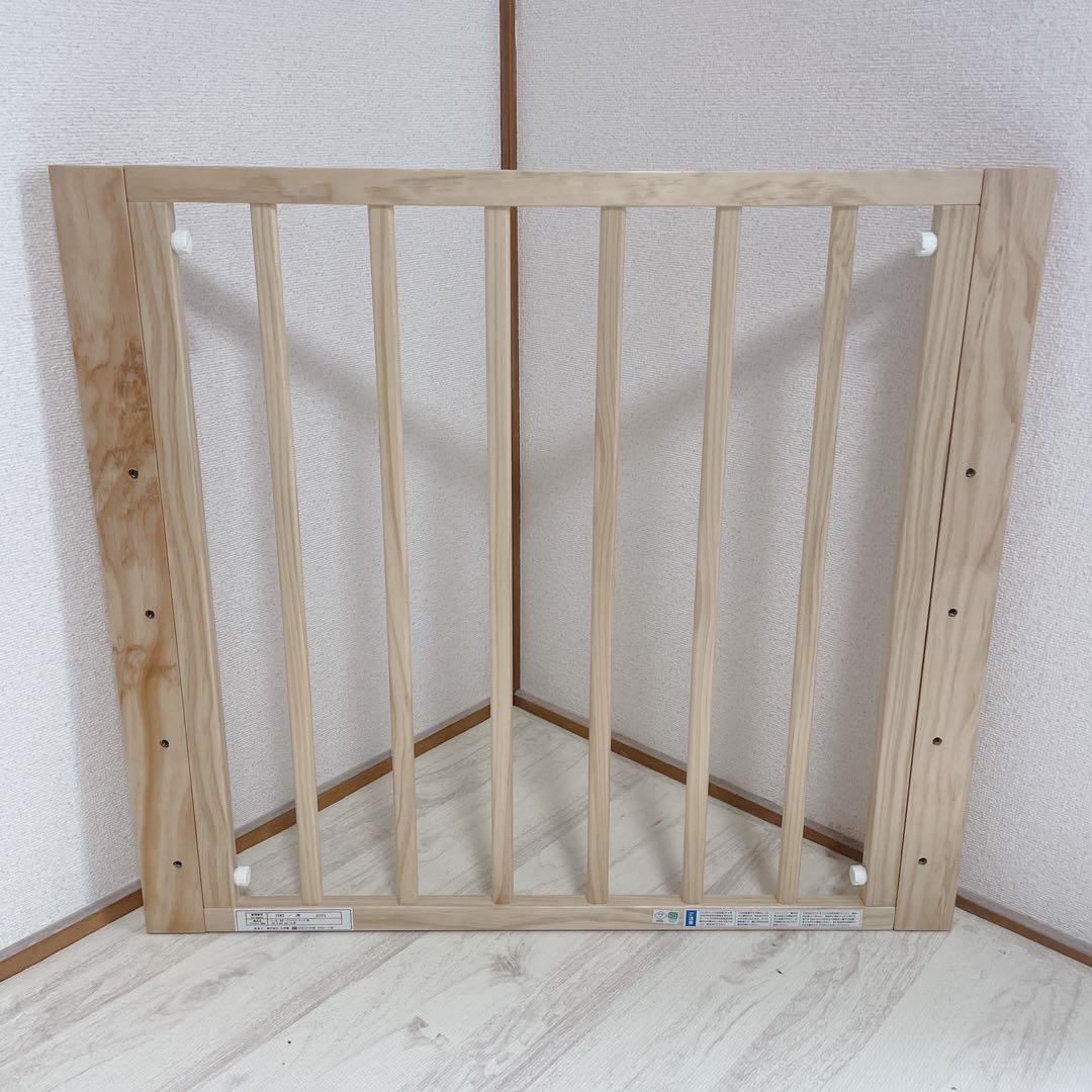 美品 付属品完備 大和屋 レギュラーサイズ トール Wオープン ベビーベッド