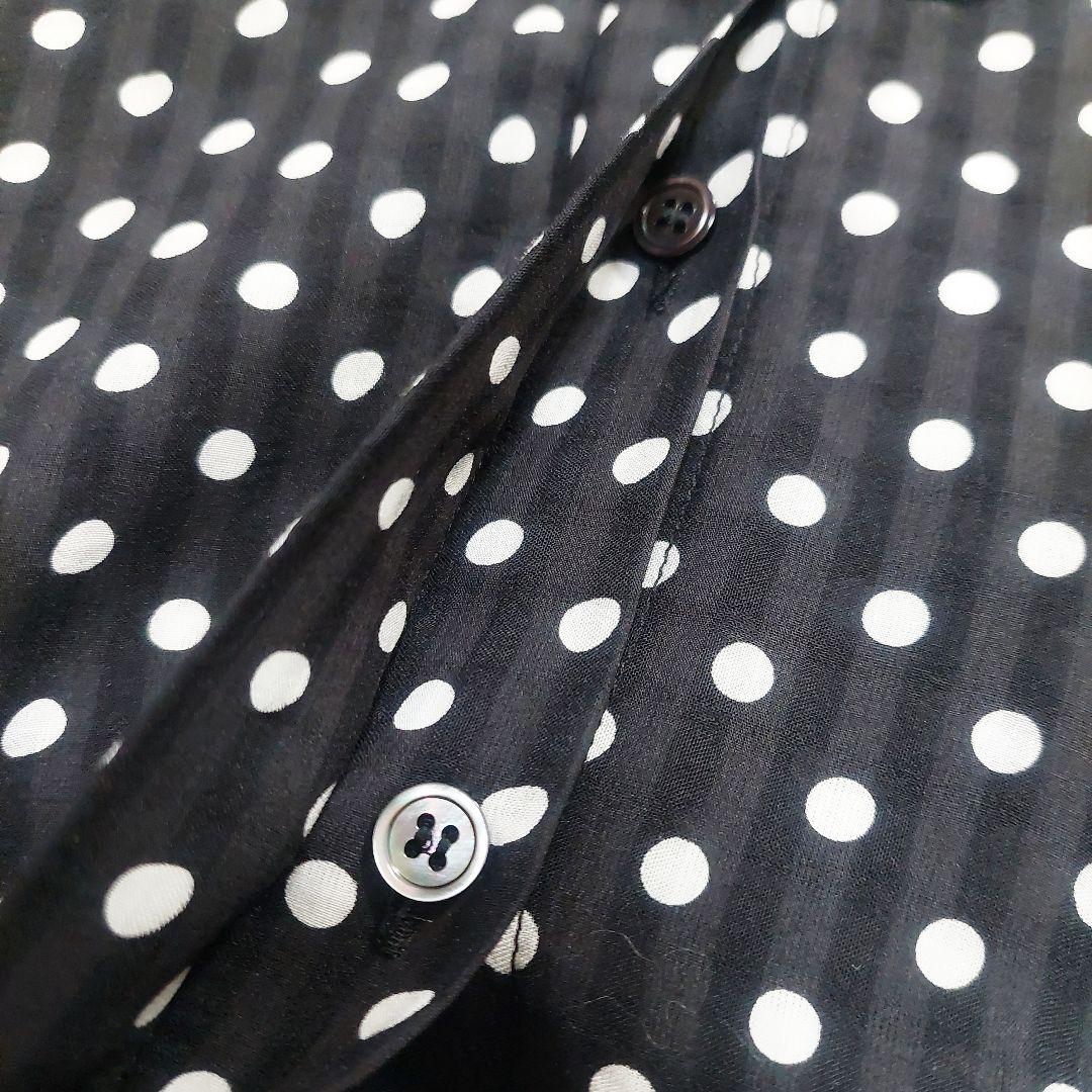 BEARDSLEY ビアズリー 洗える ドット ギャザー ワンピース 0