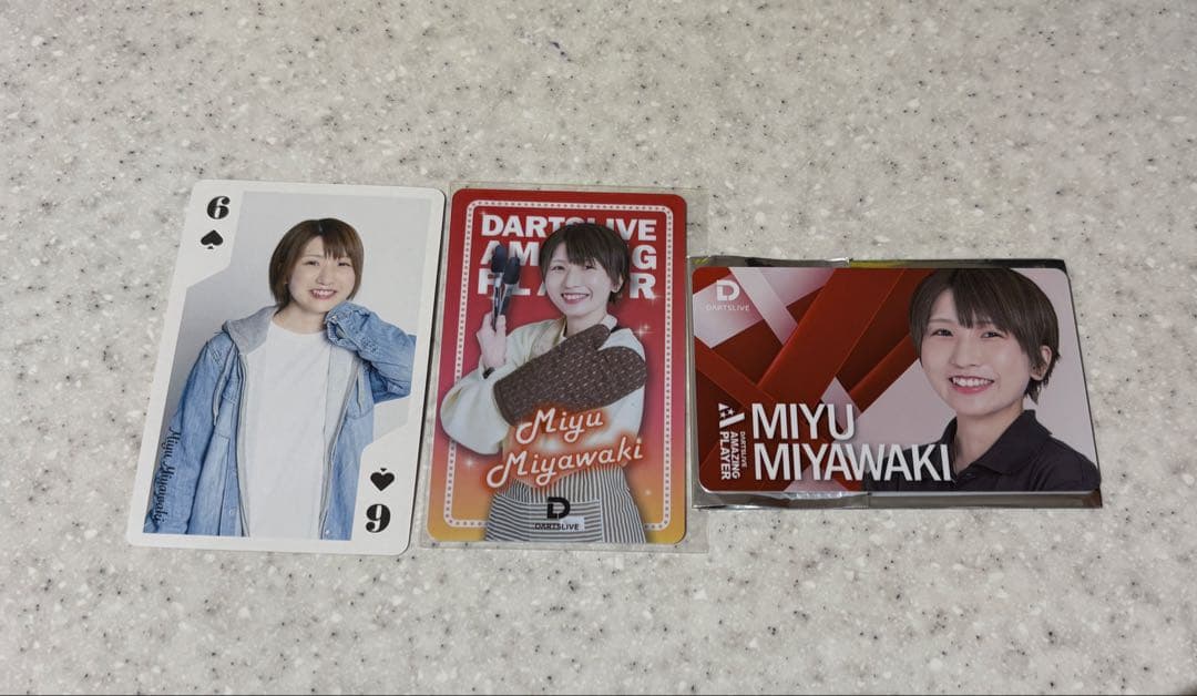 宮脇実由　カードセット　おまけテーマカード付き