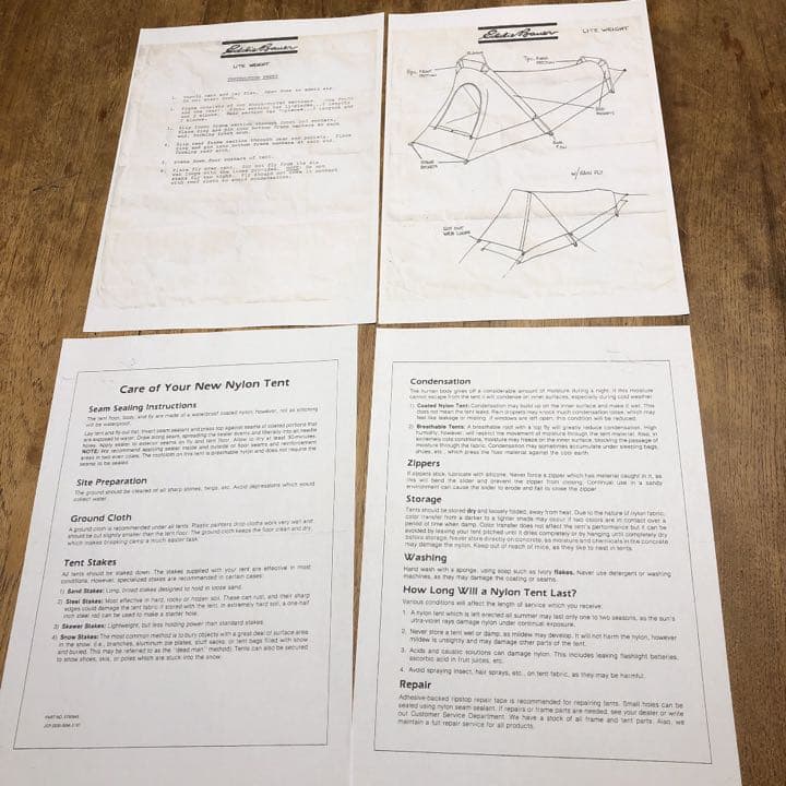 エディバウアー　Eddie Bauer テント　1〜2人用