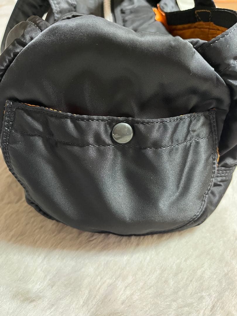 PORTER ポーター タンカー ミニボストン 黒 ドラムバッグ