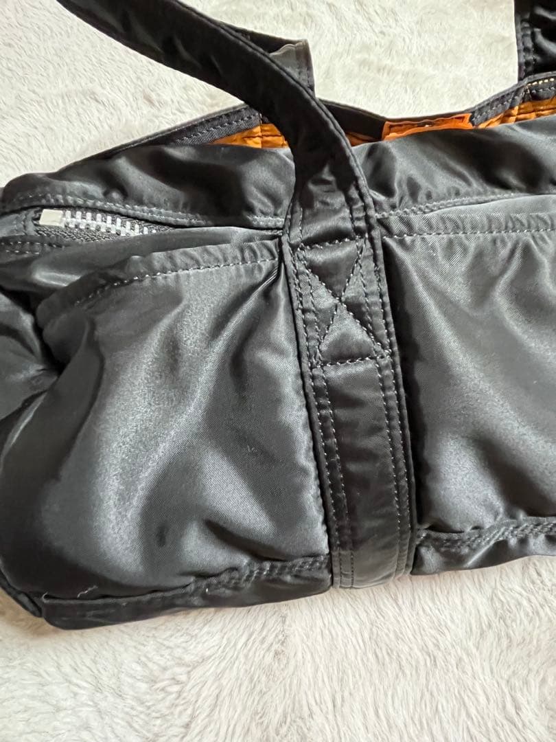 PORTER ポーター タンカー ミニボストン 黒 ドラムバッグ