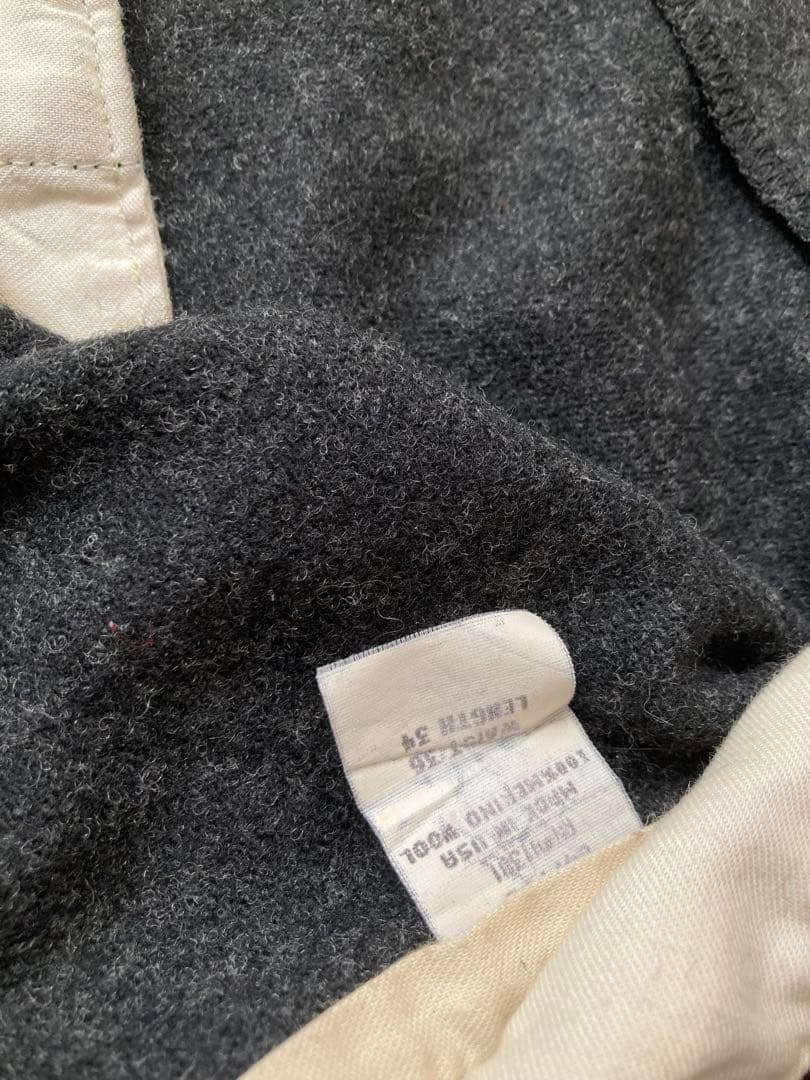 【USA製】90s ポロラルフローレン メリノウールスラックス W36 極美品