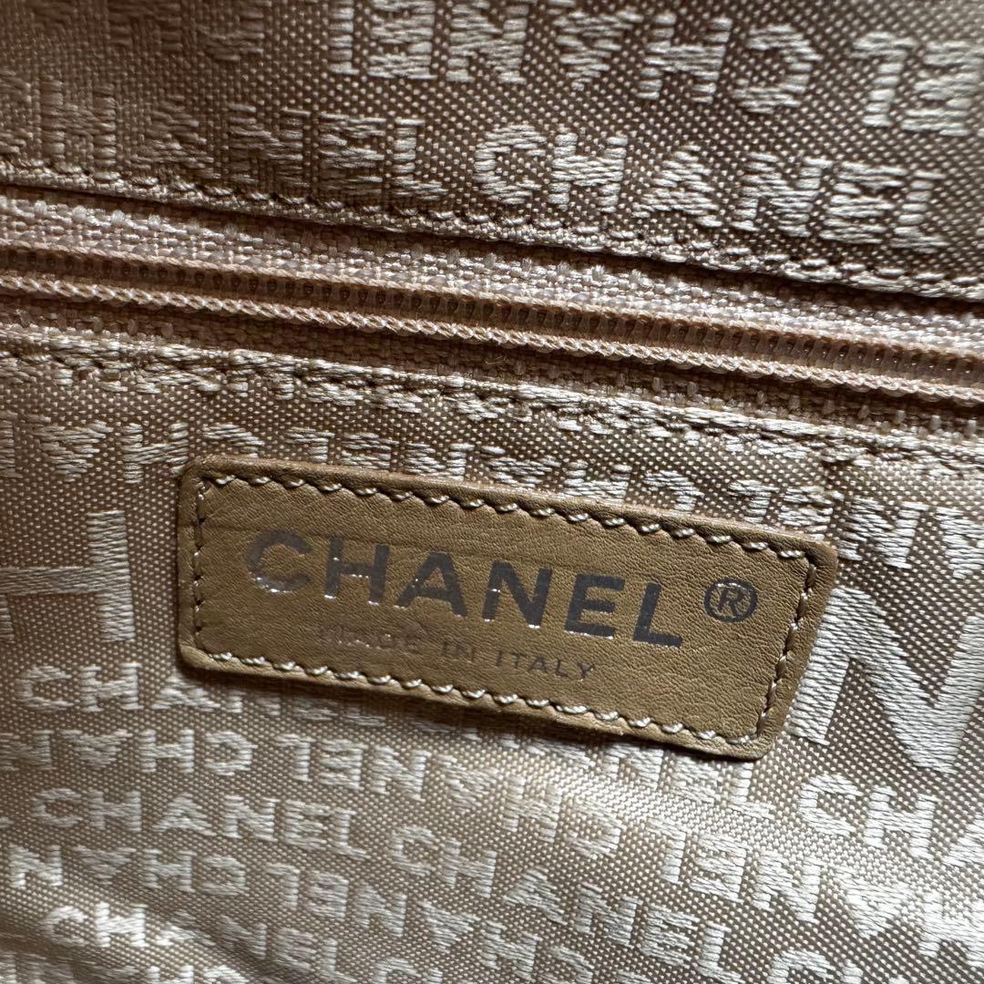 美品♡ シャネル パンチング デカココ ハンドバッグ キャビアスキン マトラッセ