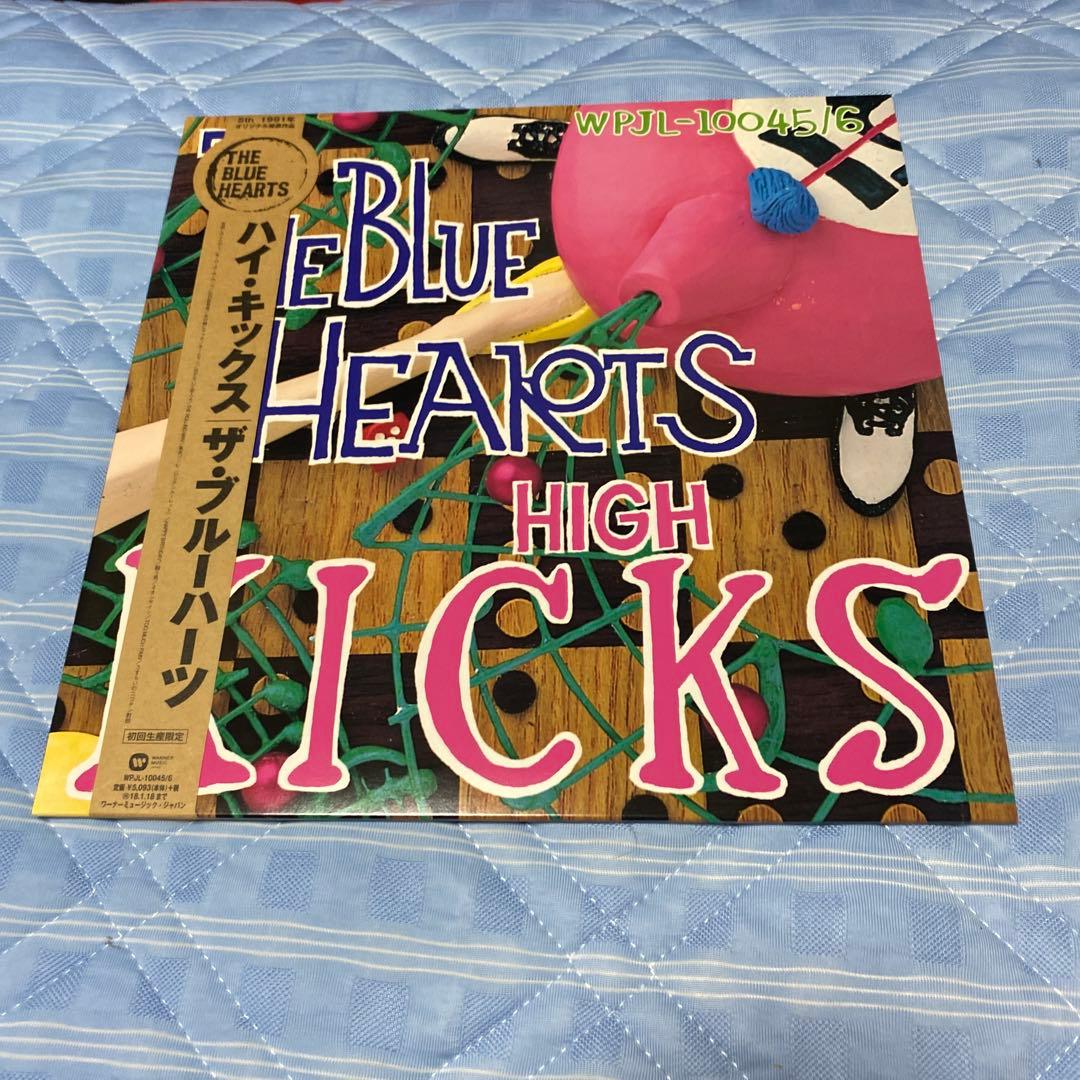 ザ・ブルーハーツ　ハイ・キックス　レコード　帯付き　新品未開封