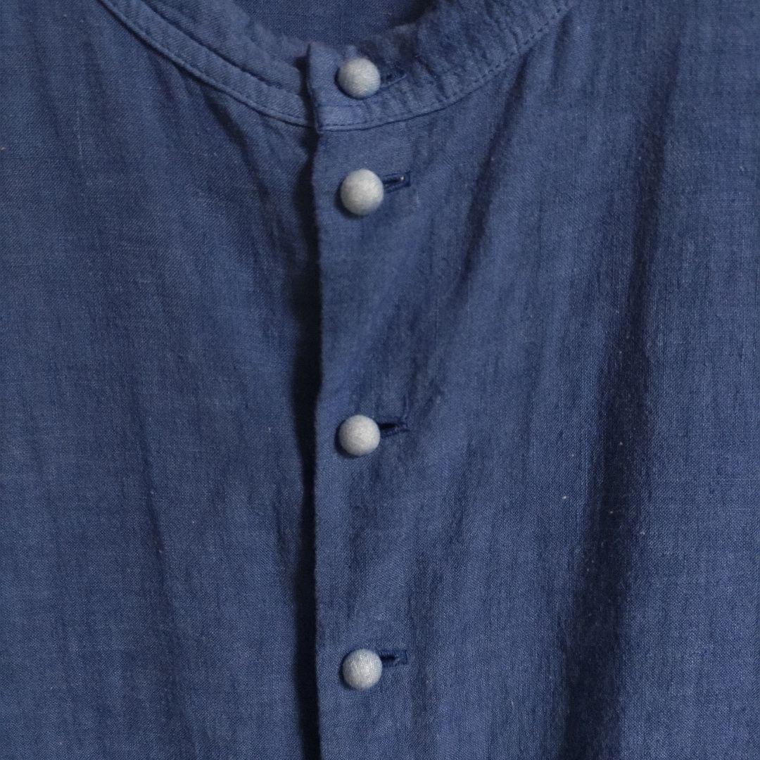 専用✨ネストローブ　アップサイクルリノ インジゴ ダイ　 チュニック 2way