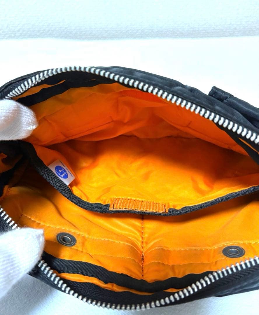 【美品】【2way】ポーター タンカー ミニ ショルダーバック ポーチ ブラック