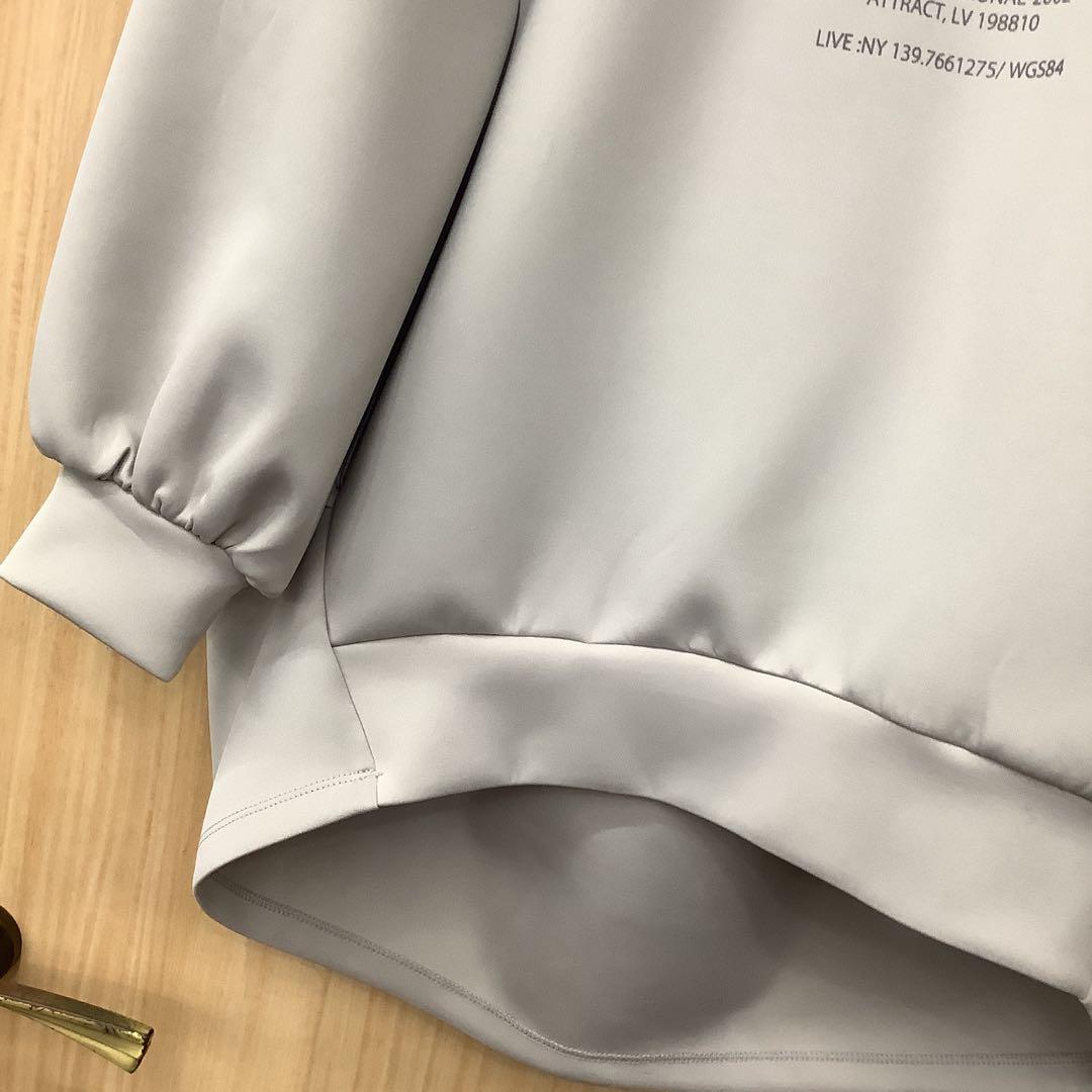 ayane ボンディングパーカー　グレー　新品未使用