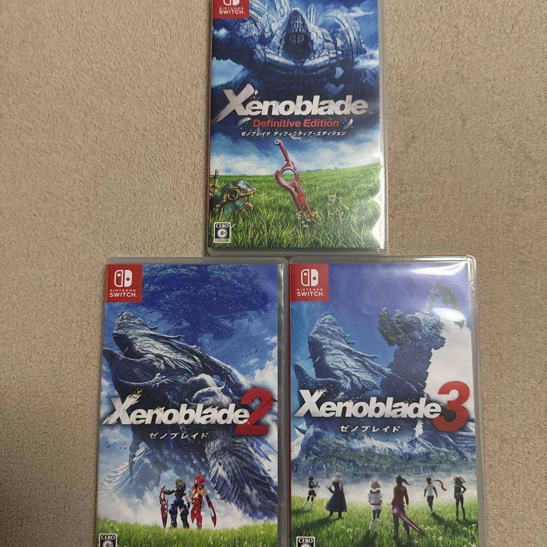 ゼノブレイド3本セット