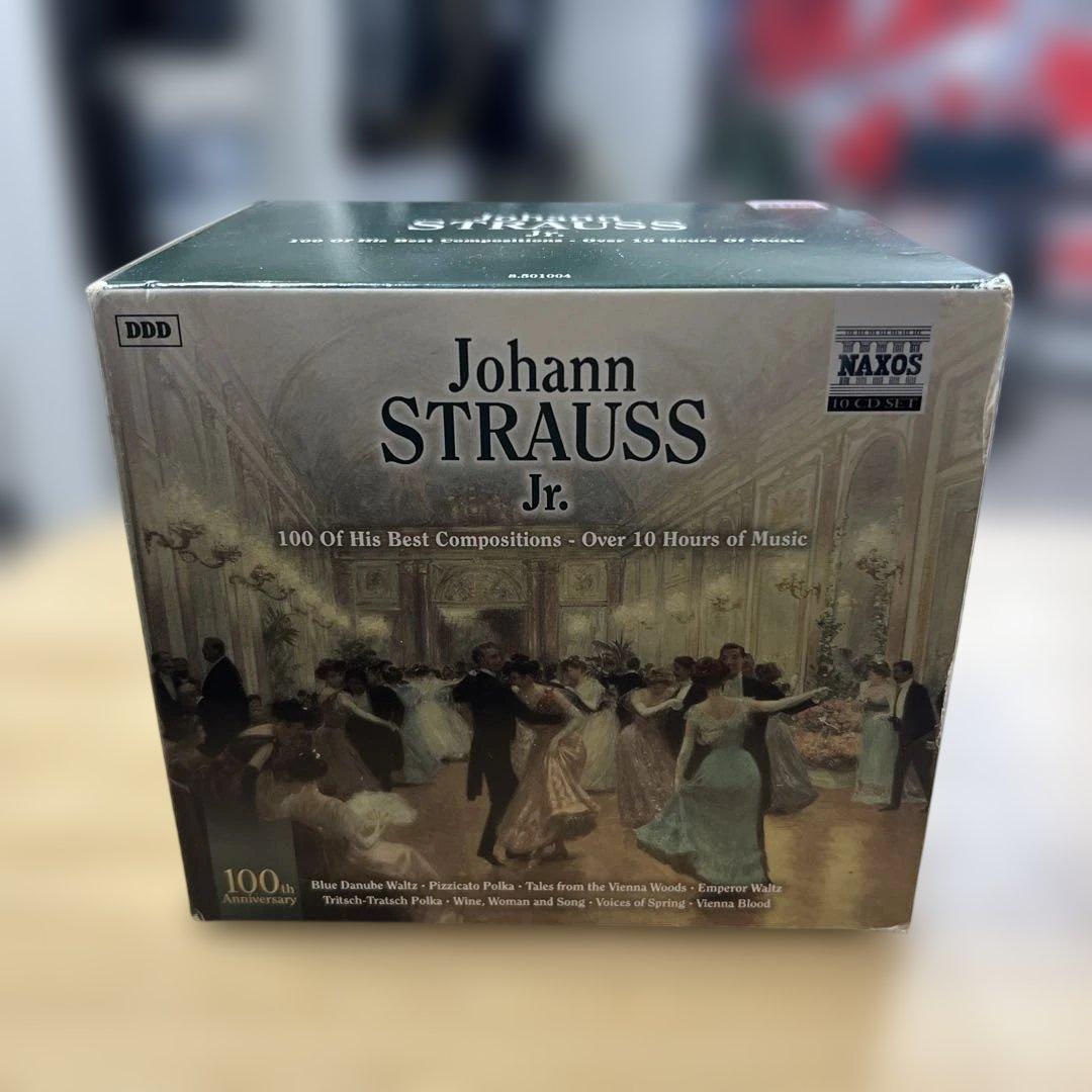 Johann Strauss Jr. 100曲 CDボックスセット