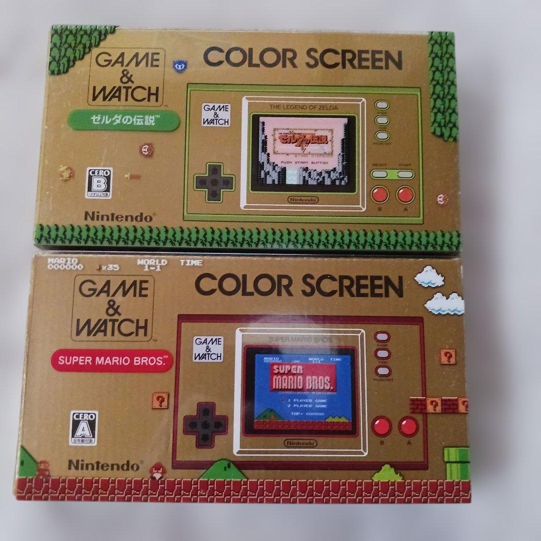 ゲーム&ウォッチ ゼルダの伝説&スーパーマリオ
