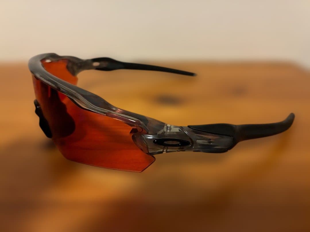 Oakley スポーツサングラス オレンジレンズ