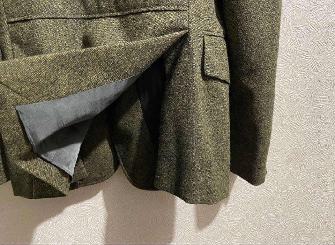 イタリア製 BURBERRY ツイード ハンティング ジャケット / バーバリー