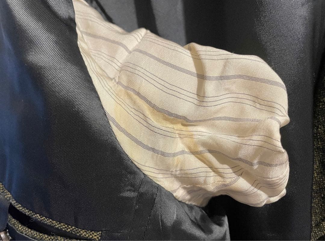 イタリア製 BURBERRY ツイード ハンティング ジャケット / バーバリー