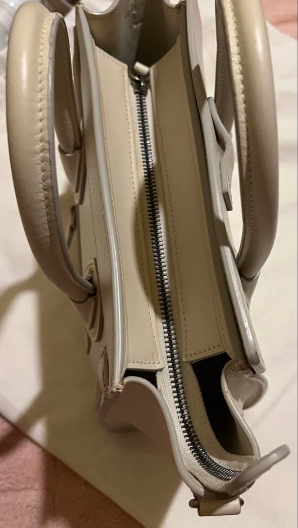 美品　セリーヌ ラゲージ　ナノ　マルチカラーステッチ　ショルダー