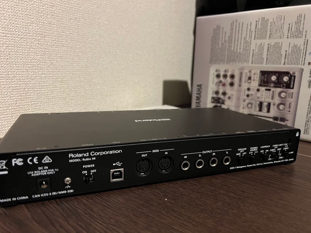 DJ機材 Roland Rubix 44