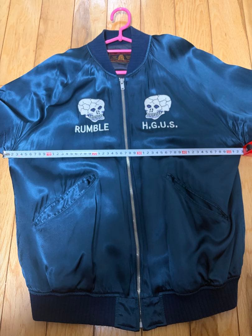 Hysteric Glamour スカルスカジャン ブラック レディースM