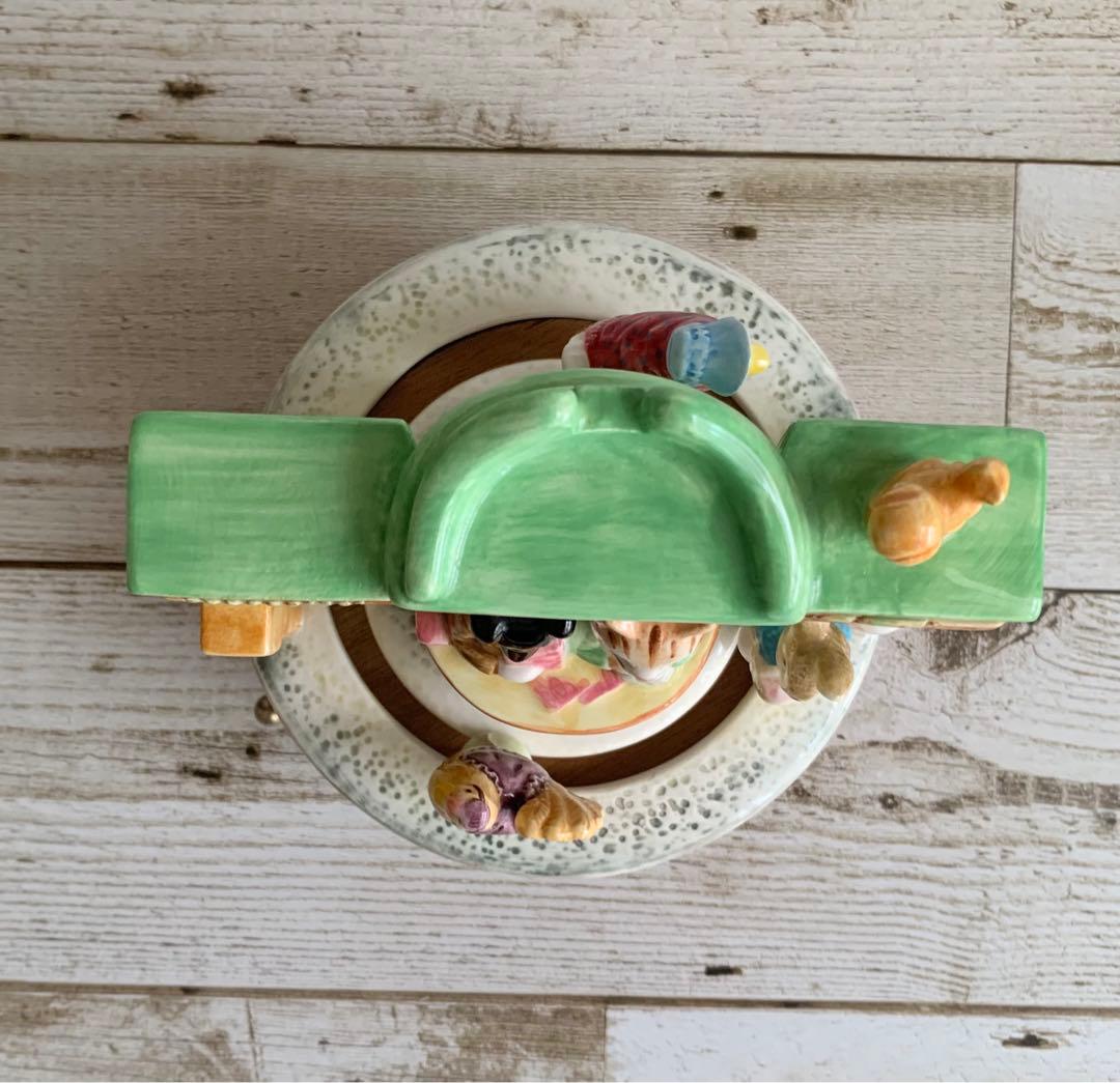 ジンジャーとピクルスのお店 二重回転オルゴール ピーターラビット