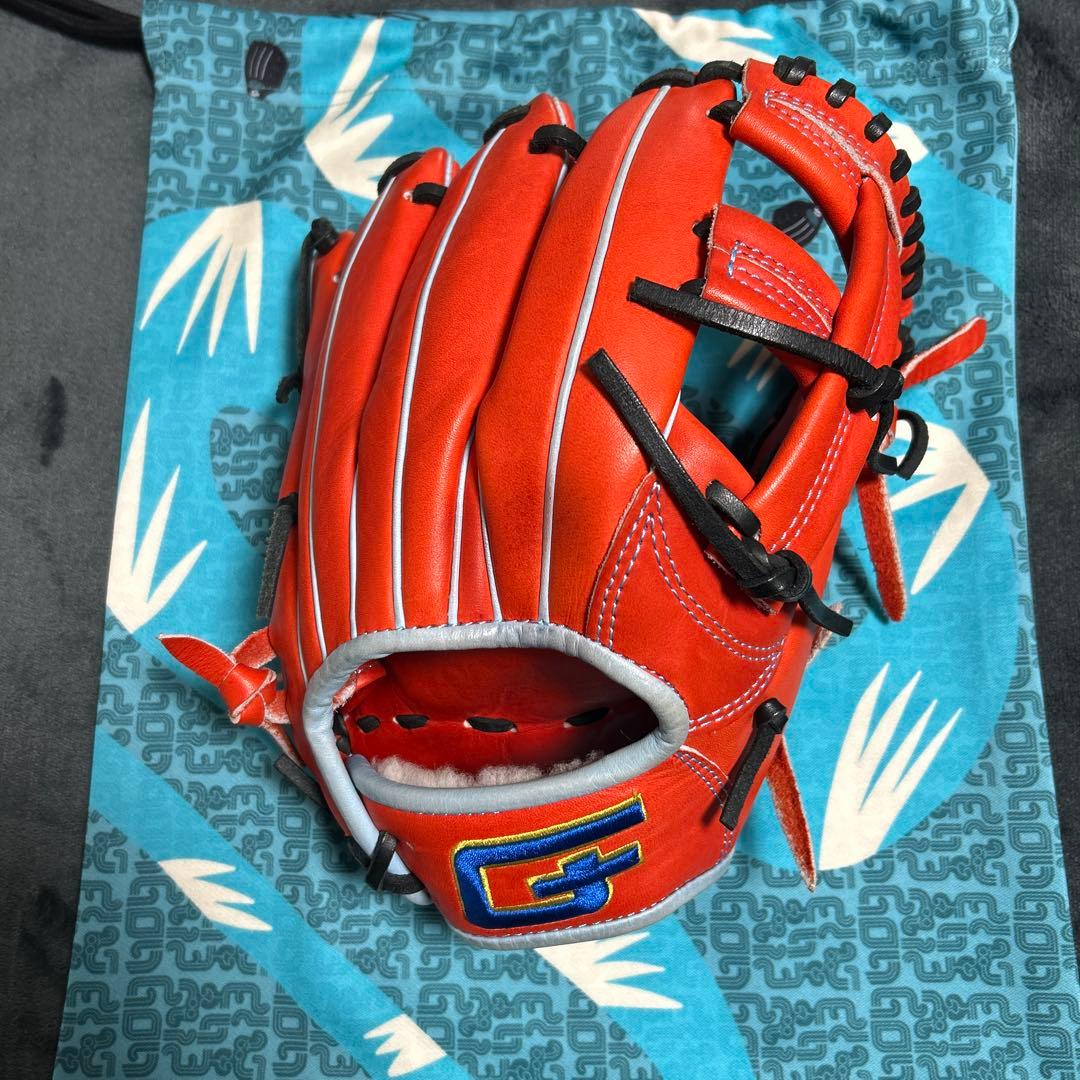 GLORY 軟式グローブ レッド