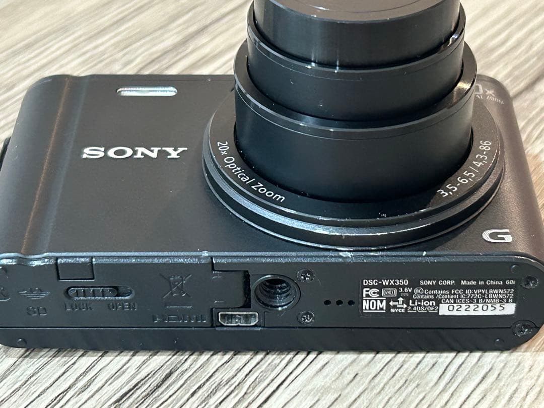 SONY Cyber-shot DSC-WX350 コンパクトデジタルカメラ