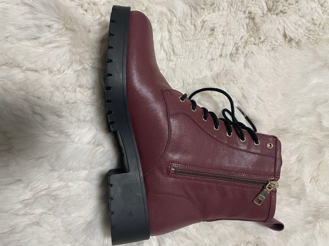 【極美品】COACH ライラブーティ　ブーツ　ボルドー　CW710