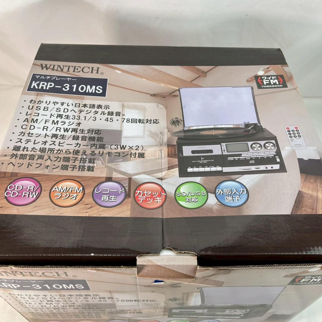 WINTECH マルチオーディオプレーヤー KRP-310MS 動作確認済