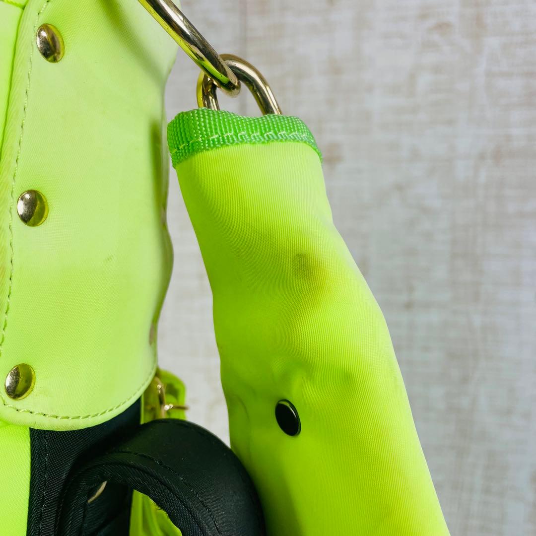 MUTA MARINE GOLF ムータマリン ゴルフ　キャディバッグ　イエロー