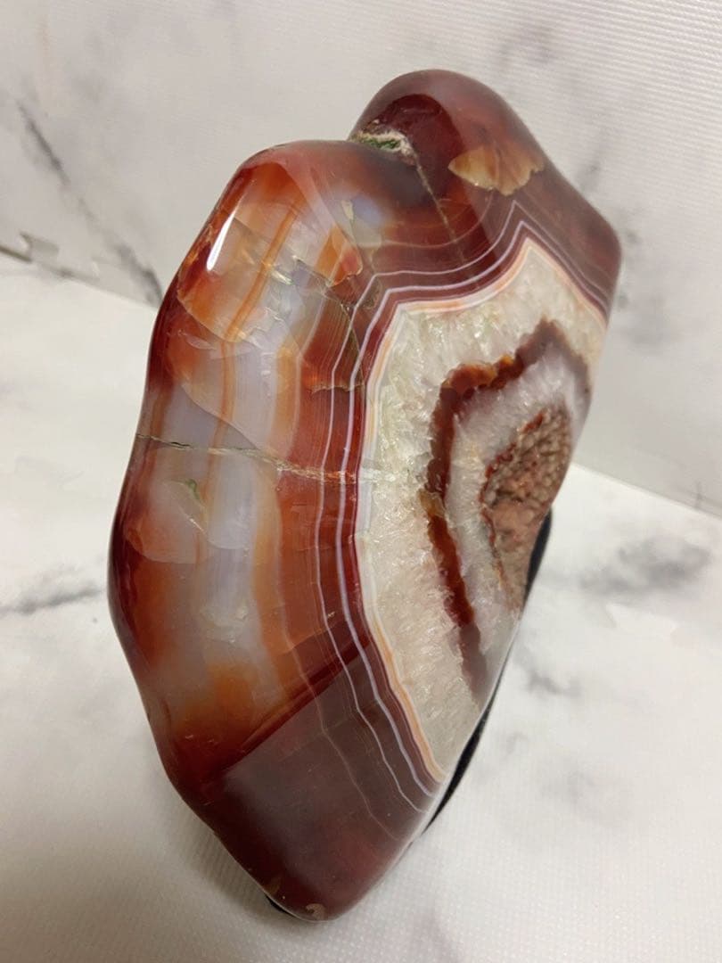 瑪瑙/アゲート/キラキラジオード/天然石/原石/置き物