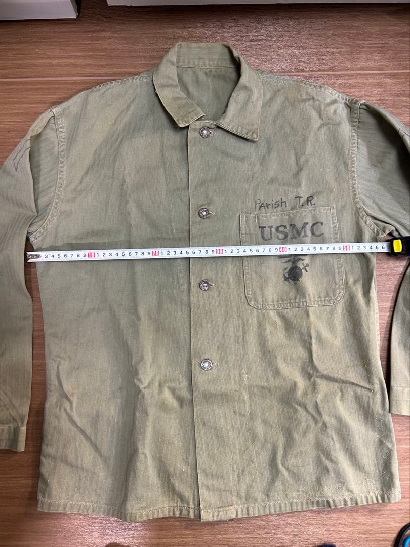 40's USMC P41 HBTジャケット 【実物・破れあり】