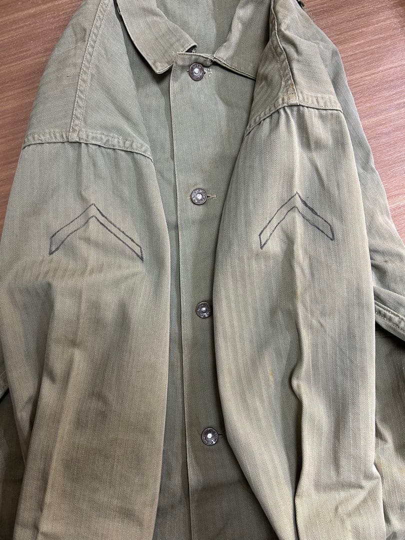 40's USMC P41 HBTジャケット 【実物・破れあり】