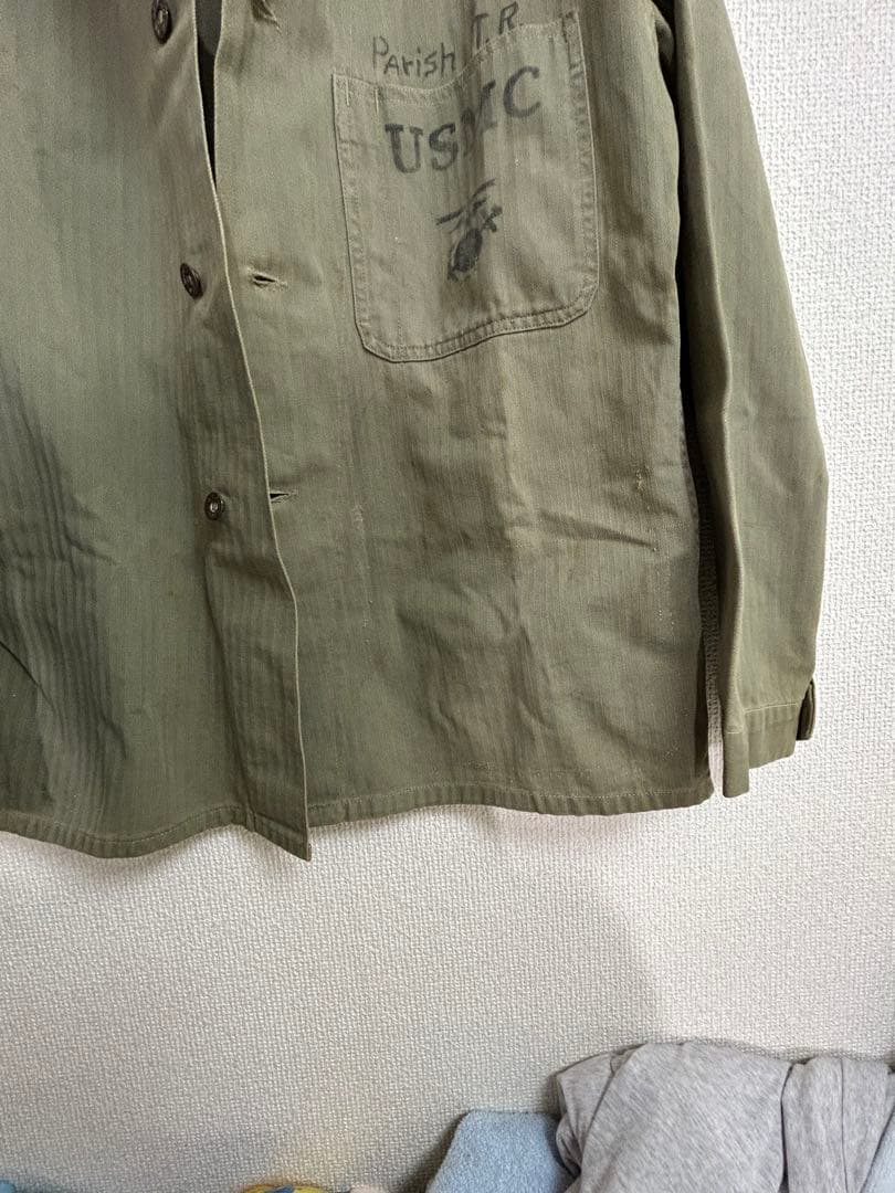 40's USMC P41 HBTジャケット 【実物・破れあり】